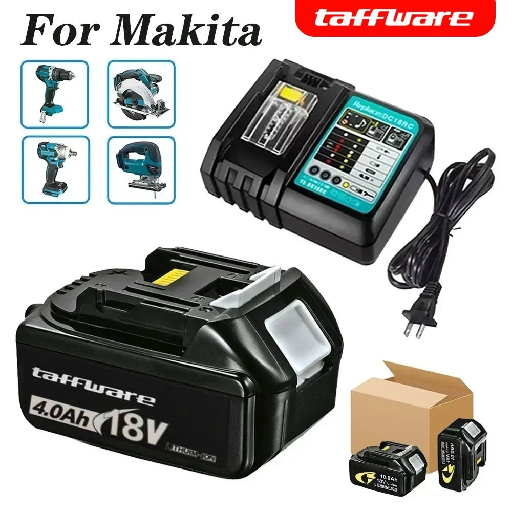 Original Makita Baterai 18V 4.0Ah 3.0Ah Cordless Bl1850 Lxt Drill Impact Battery