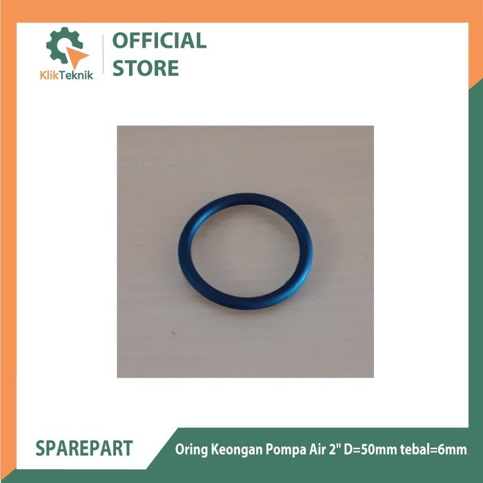 Oring keongan/case volute pompa air 2" D=50mm tebal=6mm