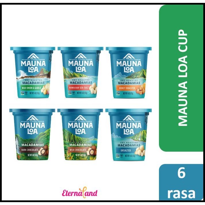 

Mauna Loa Macadamias Cup - Kacang Macadamia Impor Usa