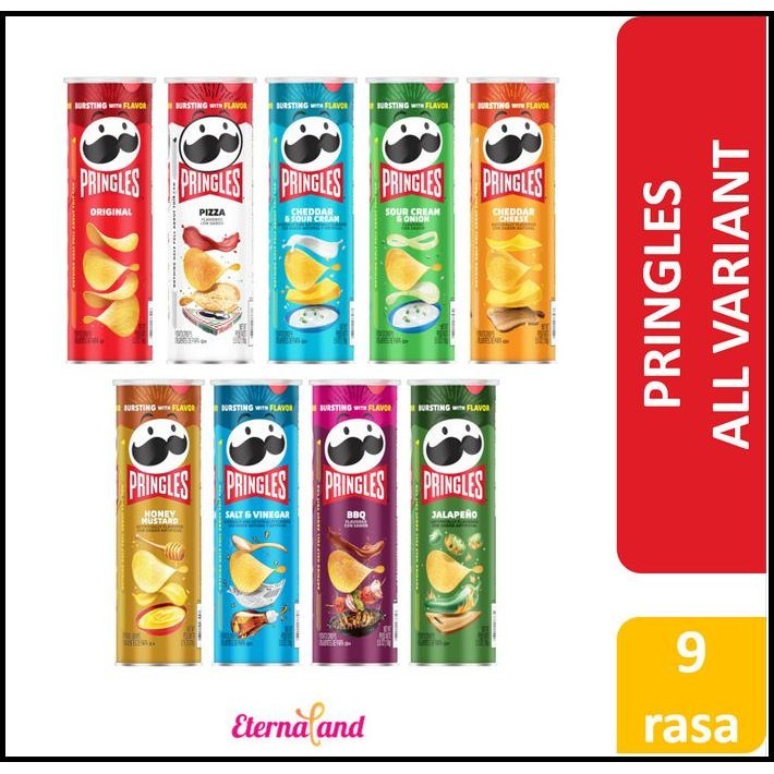 

Pringles Potato Chips Snacks Impor Usa - Snack Kentang Aneka Rasa