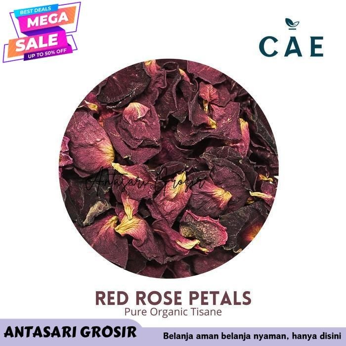 

DRIED ROSE PETAL/TEH KELOPAK MAWAR KERING/TEA MAWAR 10GR - 100GR KUALITAS PRODUK TERBAIK!