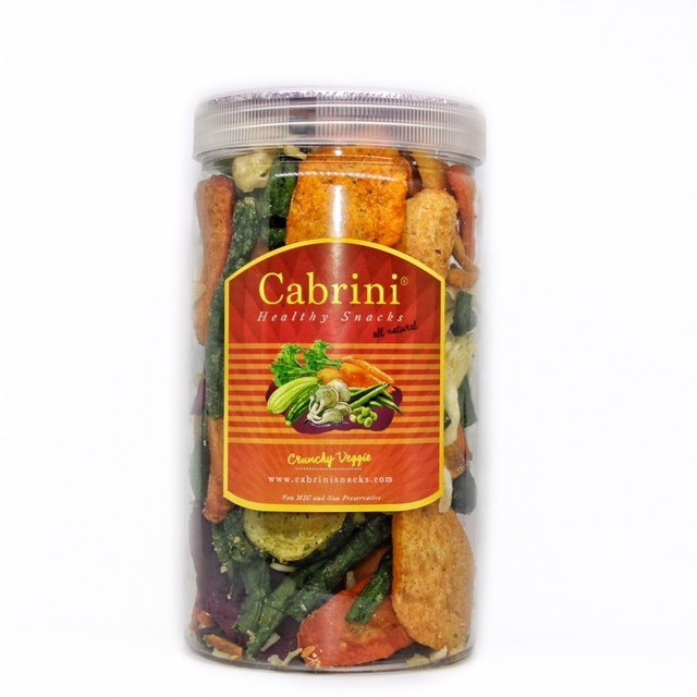 

PROMO SPECIAL Cabrini Healthy Snacks - Crunchy Veggie (Big) Keripik Sayuran Premium