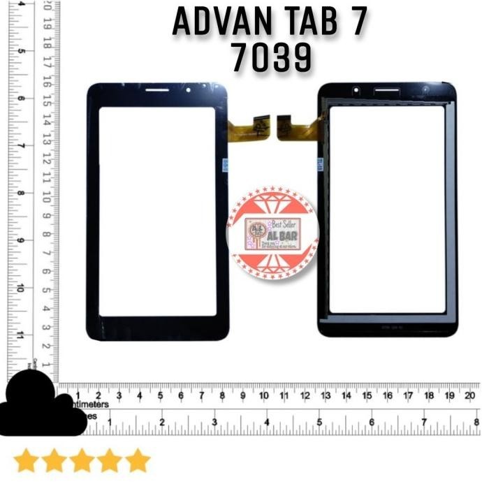 TOUCHSCREEN ADVAN VANDROID TAB 7 BELAJAR 7039 LAYAR SENTUH X7 PRO MAX