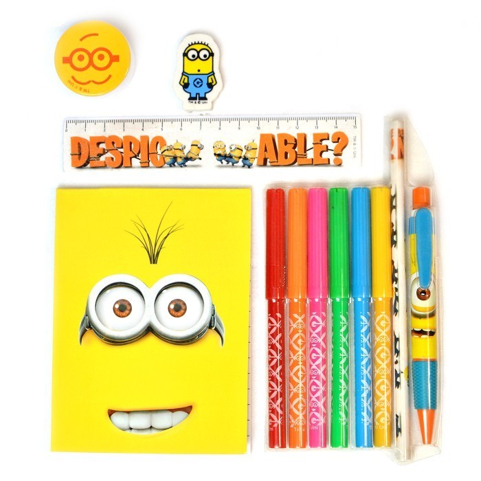 

MINION Paket Alat Tulis dan Warna Original Mega Minion Set