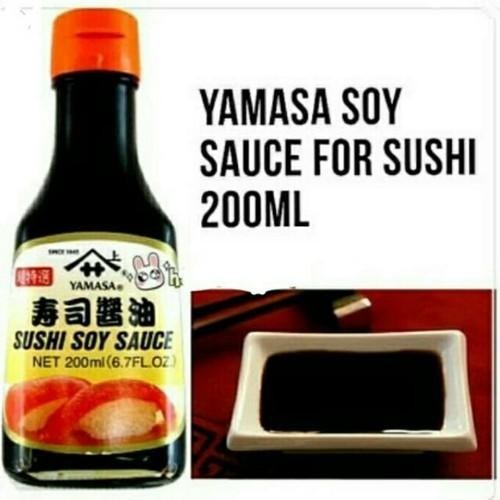 

YAMASA Sushi Soy Sauce [Kecap Asin Untuk Sushi] 200ml Kualitas Terbaik