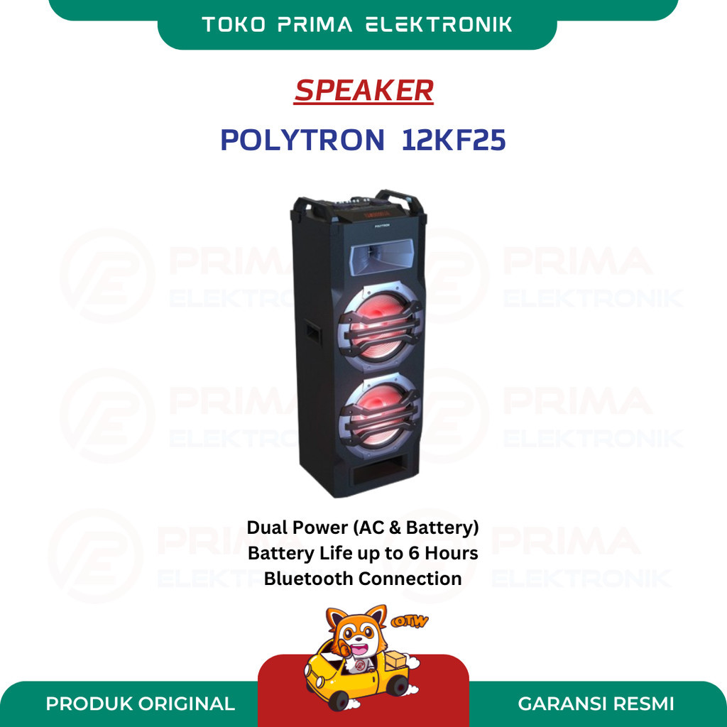 POLYTRON SPEAKER 12KF25 PORTABLE SPEAKER