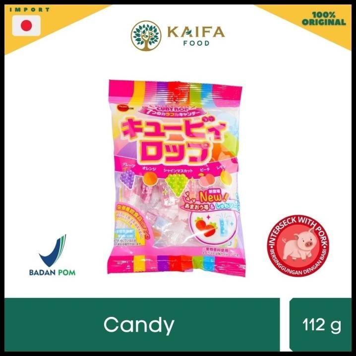 

Bourbon Cuby Rop Candy (Non Halal)