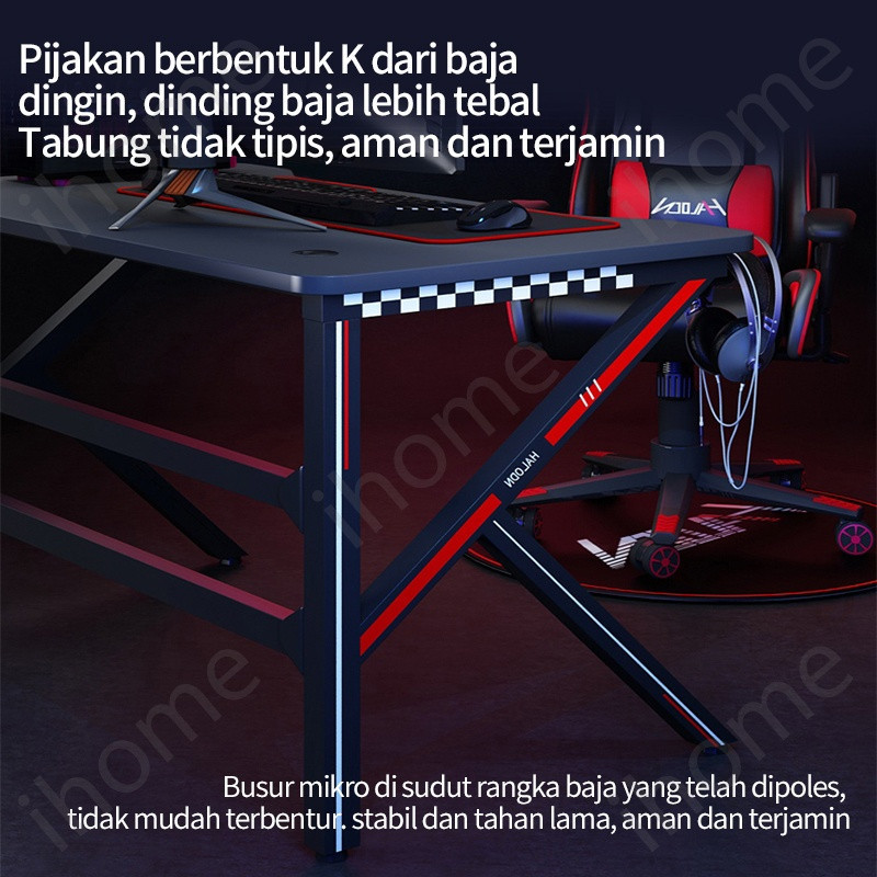 CH MEJA KOMPUTER MINIMALIS MEJA GAMING FULL SET MEJA KANTOR SEDERHANA MEJA KERJA MURAH MEJA LAPTOP