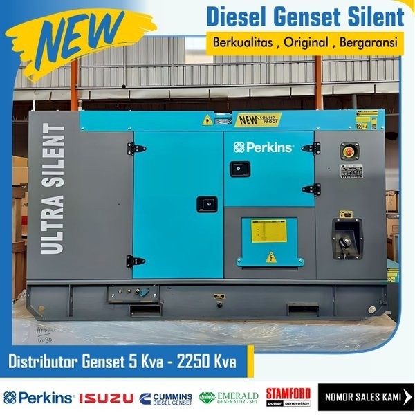 Perkins - Genset 60 Kva Harga Murah