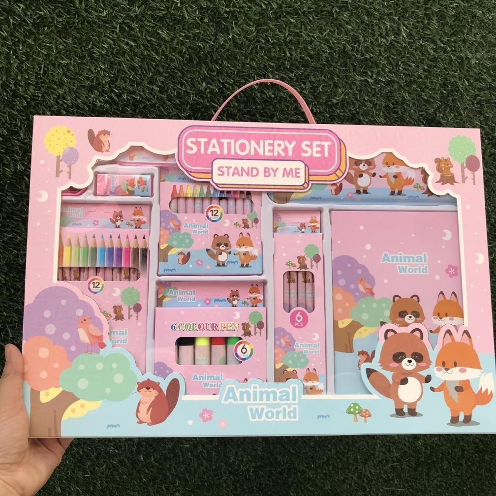 

As23 Stationary Set Big Peralatan Sekolah Anak Alat Tulis Set Perlengkapan Sekolah Anak Kado Ulang Tahun Anak Termurah