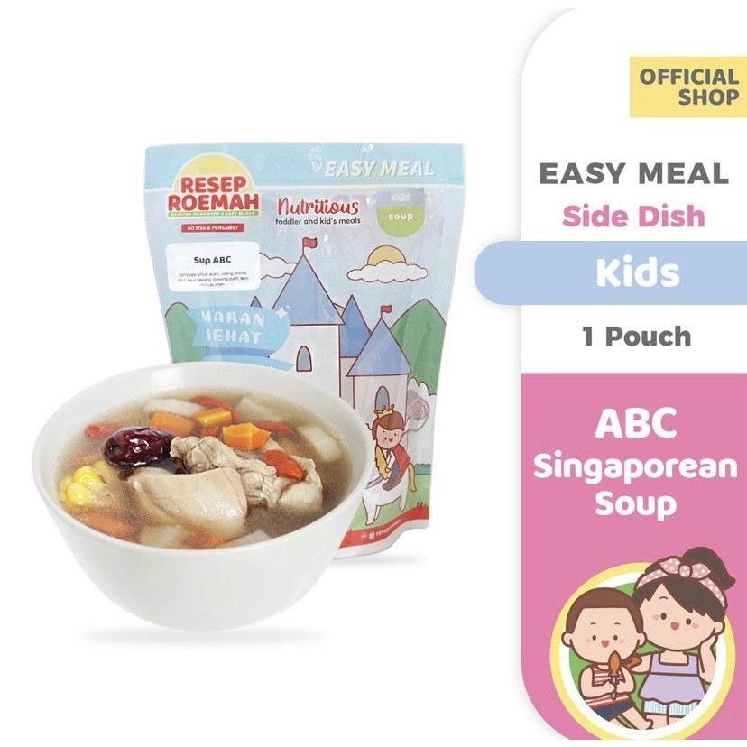 

RESEP ROEMAH / ABC Singaporean Soup / Sup Sehat ABC / Kids Healthy Frozen Food / NO MSG