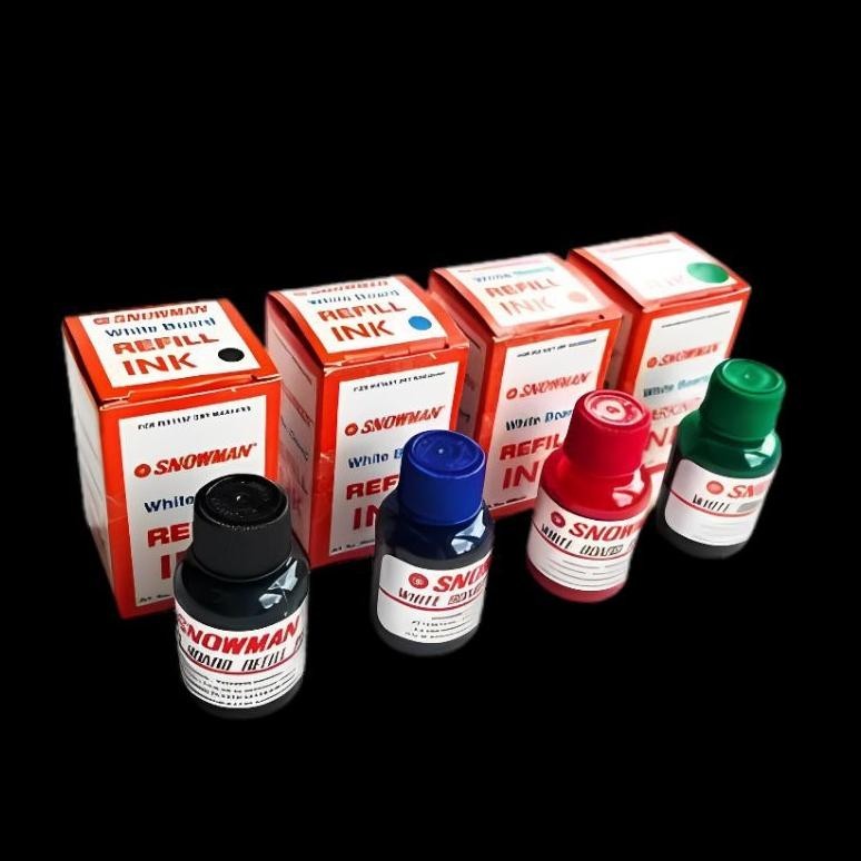 

rd-67 REFILL TINTA SPIDOL WHITEBOARD SNOWMAN WBI-20 (1PAK/12BOTOL) Hemat