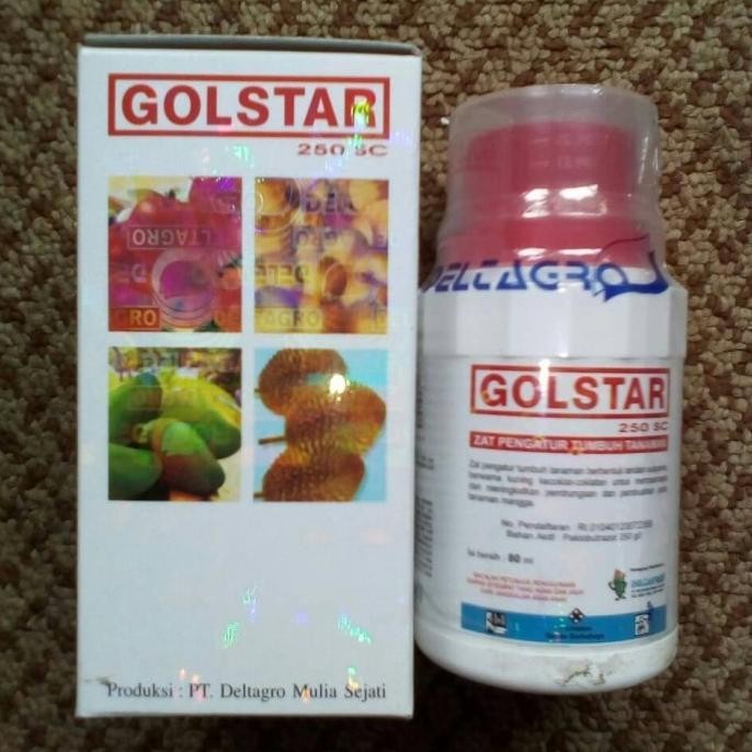 Pupuk Zpt Golstar 250SC Zpt Buah Hormon Buah Mangga, Durian dll