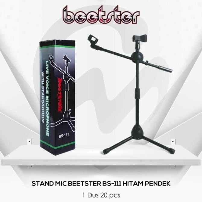 PROMO TIANG MIC MEJA PENDEK/ STAND MIC PENDEK BEETSTER #ORIGINAL
