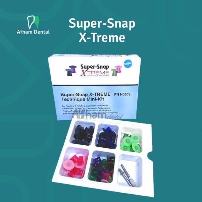 Super Snap Xtreme Mini Kit / BUR Finishing Polishing Poles Composite