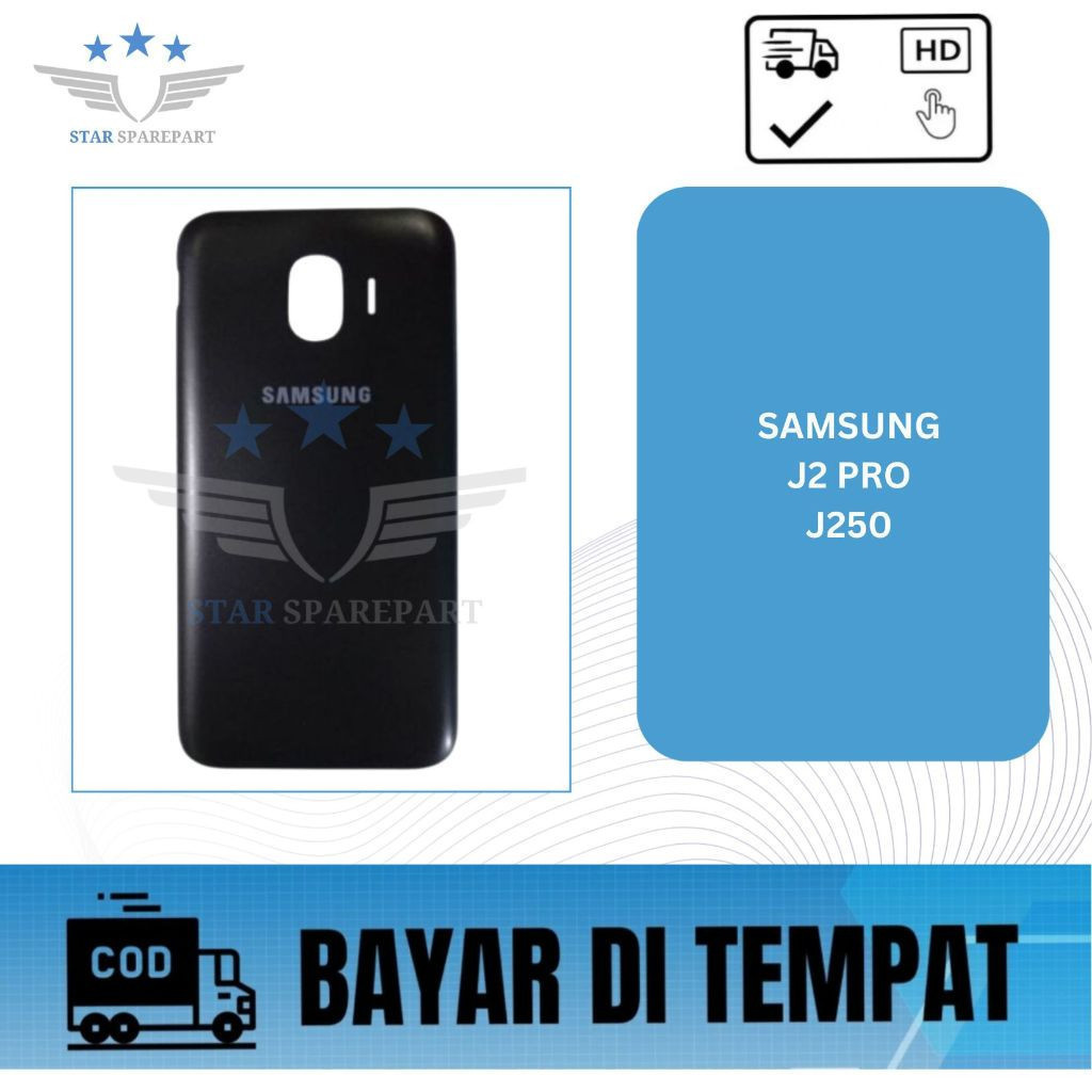 BACK COVER SAMSUNG J2 PRO / J250 BACKCOVER BACKDOOR BACK DOOR