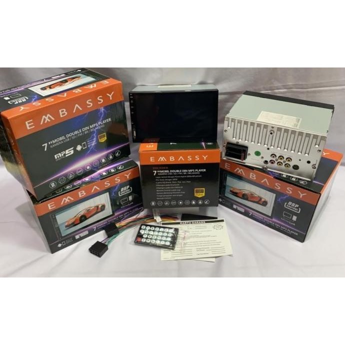 HEAD UNIT EMBASSY 7 INCH DECKLESS EMBASSY 7 INCH TYPE THUNDER DISKON