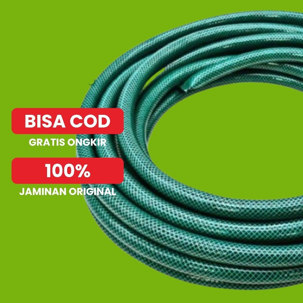 BOTANI - Selang Air Anti Lumut Ukuran 5/8 inch Permeter Selang Berkebun / Selang Cuci Motor Selang P