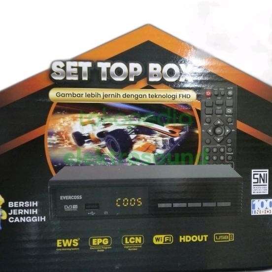 Evercoss Set Top Box Tv Digital