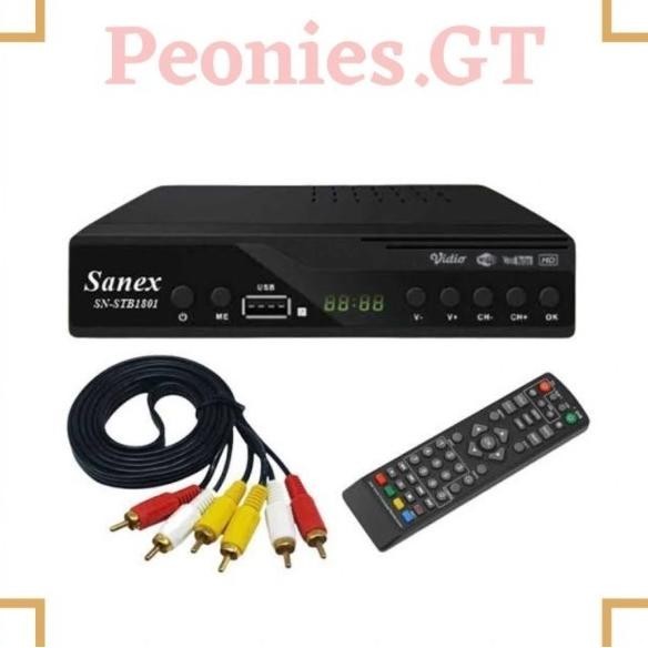 Set Top Box Tv Digital Sanex / Sn-Stb1801