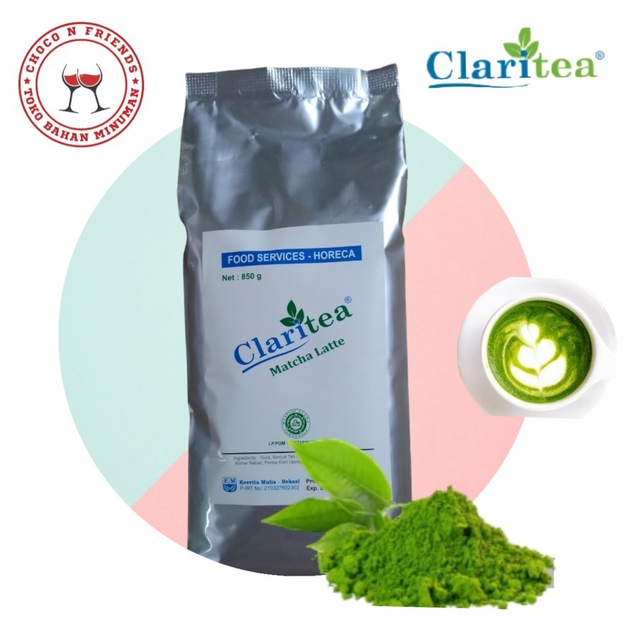 

CLARITEA Matcha Latte Powder 850gr | Bubuk Matcha Latte