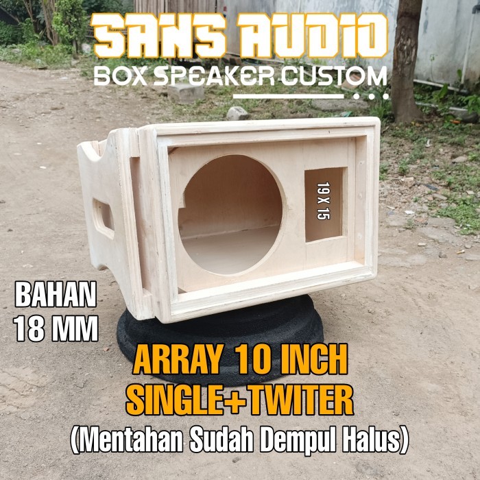 BOX ARRAY 10 INCH SINGLE PLUS TWITER