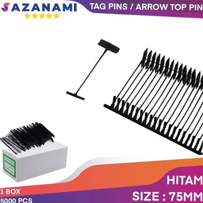 

HITAM 75 TAG PINS ARROW TOP PIN 75MM ISI REFILL TAG GUN HITAM 5000PCS saz4 Ayo Beli