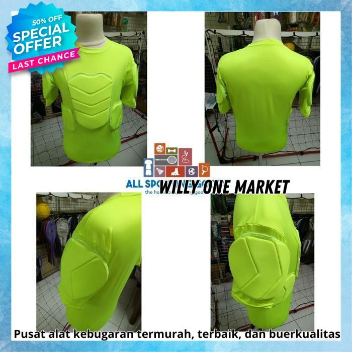 BAJU KIPER SEPAK BOLA FUTSAL BUSA EKSKLUSIF BY WILLY ONE MARKET