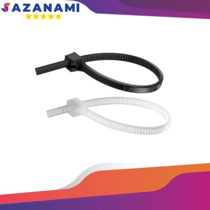 

KABEL TIES 20 CM 3.6 X 200MM CABLE TIE TIS KABEL NYLON PENGIKAT saz4 Juara