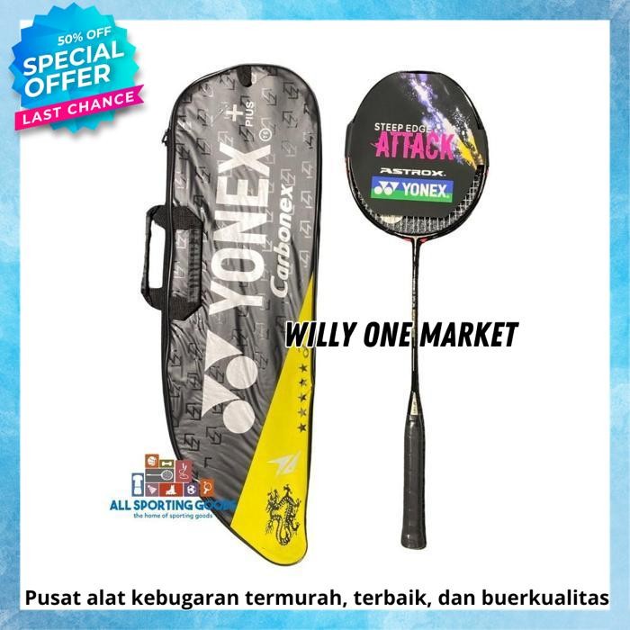 RAKET BADMINTON BULUTANGKIS CARBONEX 21 SPECIAL FREE TAS KUNING BEST PRODUK BY WILLY ONE MARKET