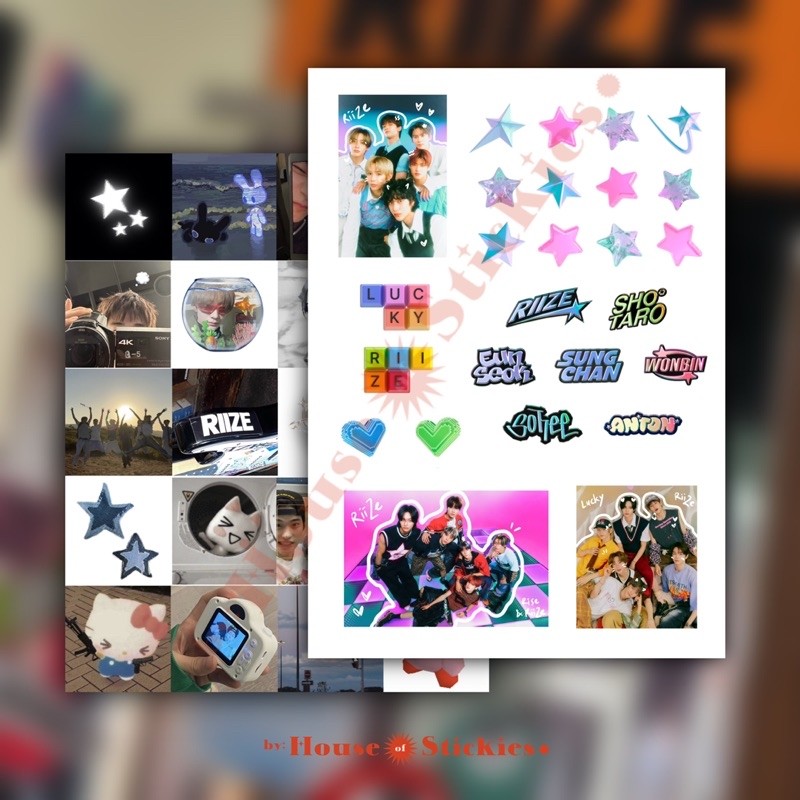 

Stiker kpop riize a5 aesthetic
