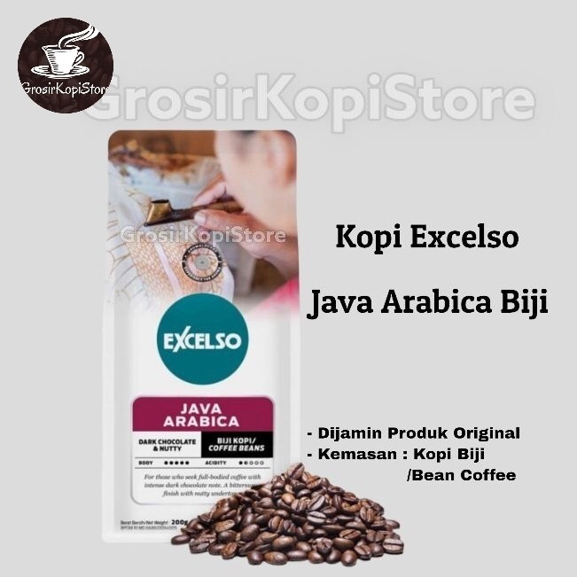 

Kopi Biji Java Arabica Excelso 200 Gram