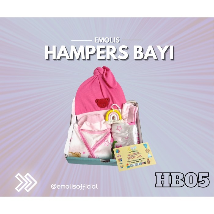 

Terbaru HB05 Hampers Bayi Newborn Baby Kado Bayi Boy Girl Perlengkapan Bayi Baru