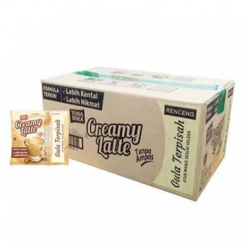 

Torabika Creamy Latte 1 Dus Isi 12 Renceng / Kopi Dan Gula Terpisah