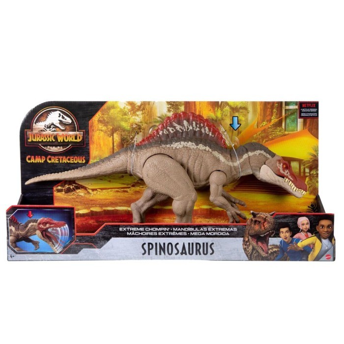 Mattel Jurassic World Extreme Chompin' Spinosaurus 2021