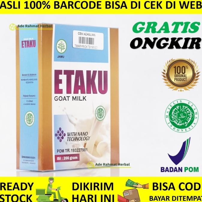 

Walatra Etaku Goat Milk Susu Kambing Murni, Untuk Menjaga Kesehatan