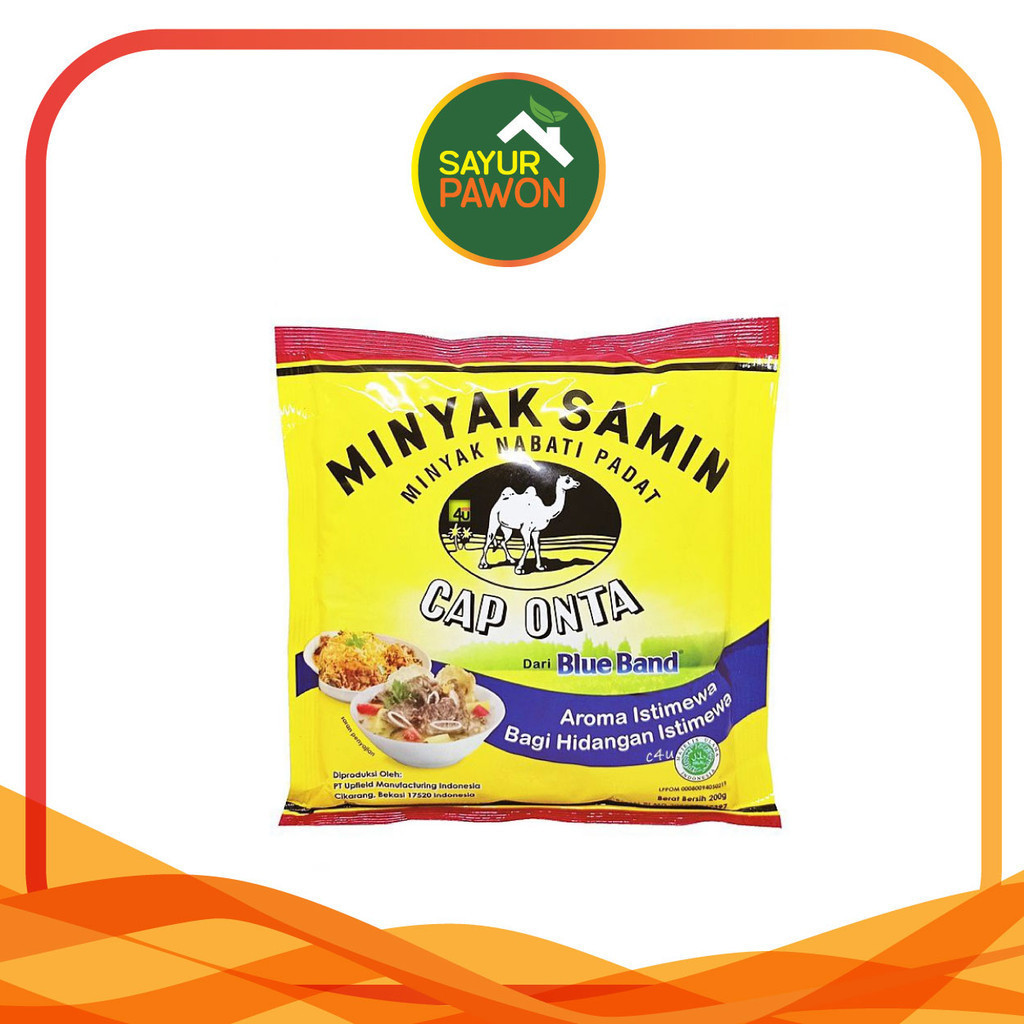 

Blueband Minyak Samin Cap Onta 200 Gr