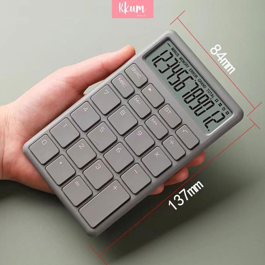 

NI06 Kalkulator 12 digits aesthetic/ Calculator simple electronic Original