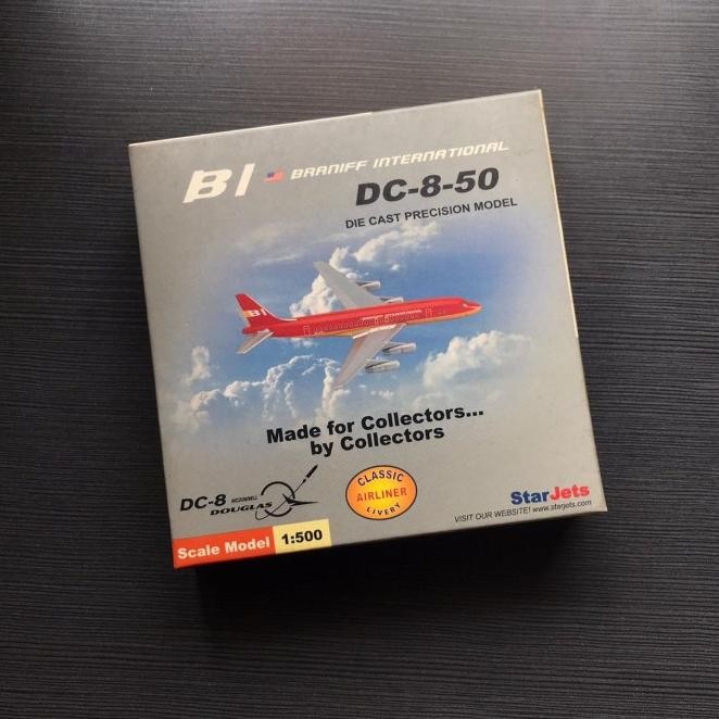 Diecast Pesawat Dc-8-50 - Starjets