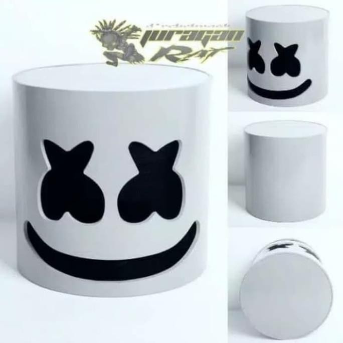 TOPENG DJ MARSHMELLO - MARSHMELLO HELMET