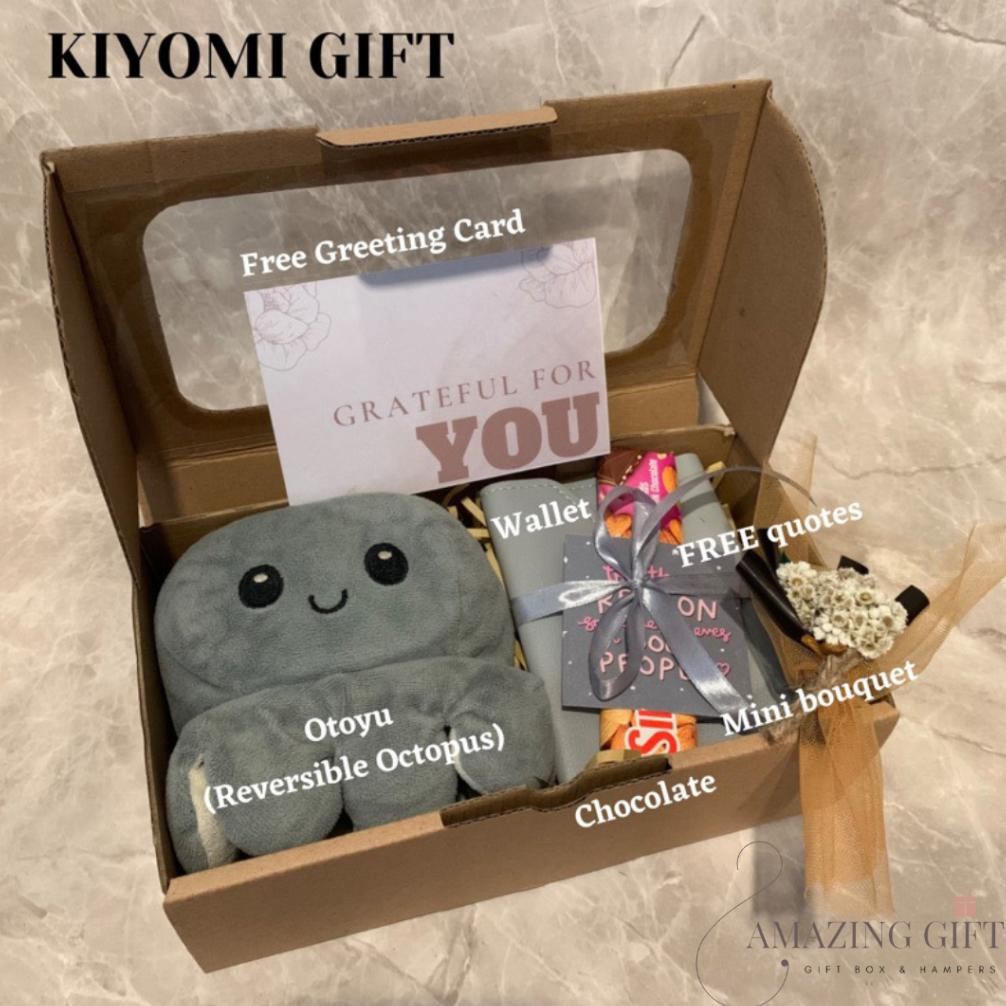

et-12 Kiyomi Gift / Kado Teman / Kado Anniversary / Kado Ulang tahun / Kotak Kado / Kado Pacar / Kado Boneka / Birthday Gift Box / Birthday Hampers Berkualitas