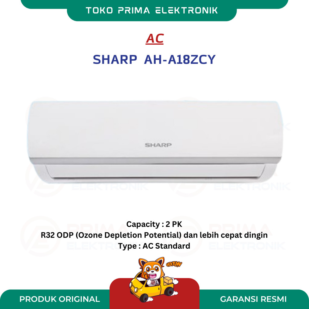 SHARP AC STANDARD 2PK AH-A18ZCY