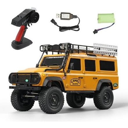 MN-111 D110 RTR METAL (YELLOW) 1/18 4WD PORTAL RC ADV OFFROAD MN111