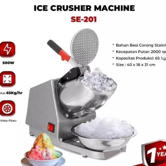 Mesin Serut Es - Se-201 - Serutan Es Batu - Mesin Es Serut