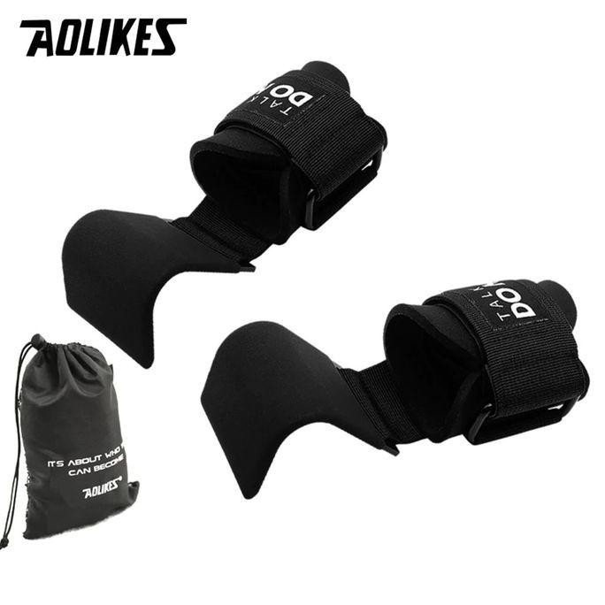 

Weight Lifting Wrist Band Grip Hook Strap Gym Wrap Sarung Tangan Gym