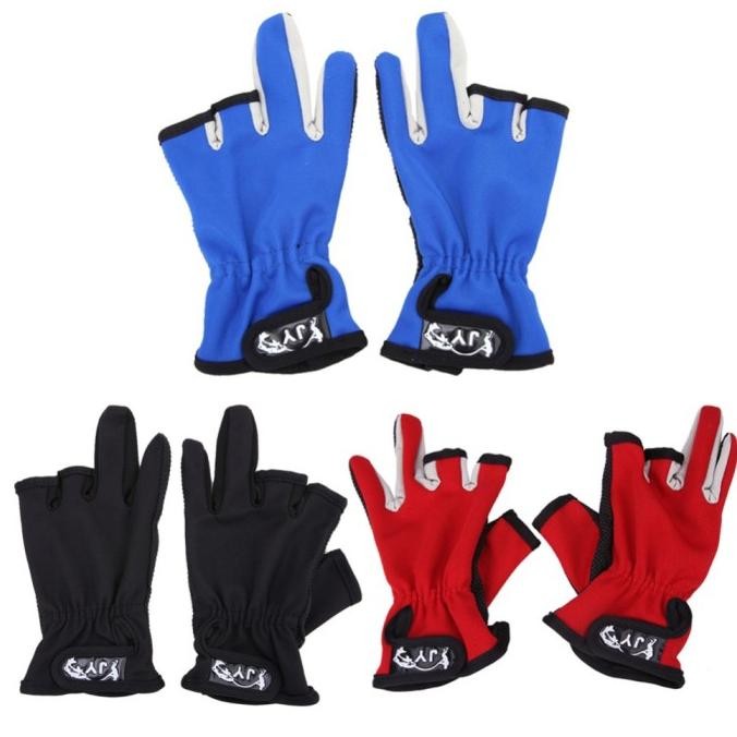 

Sarung Tangan Mancing Anti Slip Slip-Resistant Fishing Gloves Tackle