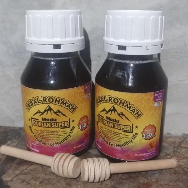 

Madu Murni Asli Durian Super 350gr Grade A 100%Alami Pure Natural Raw Honey