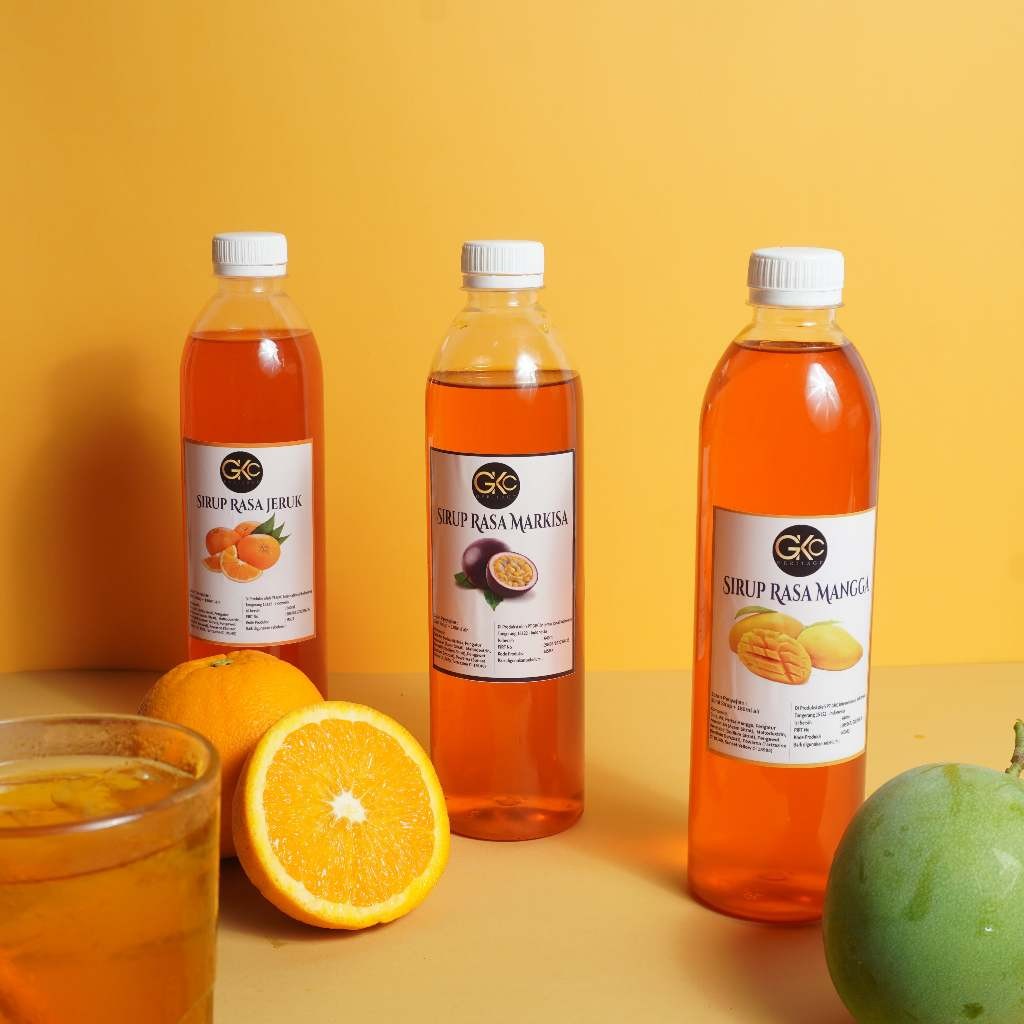 

Sirup Aneka rasa GKC Heritage Jerigen 1 Liter HALAL