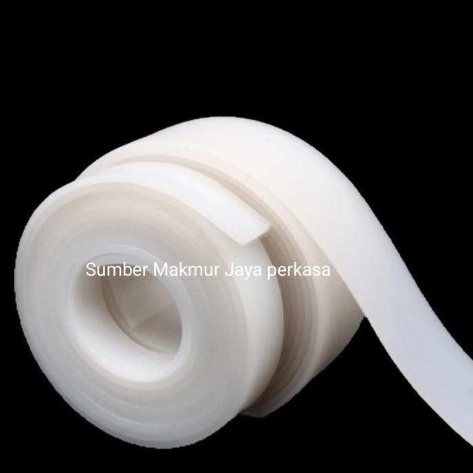

Rubber Strip Silicone Tebal 5Mm X Lebar 50Mm ( Silicone Strip Meteran )