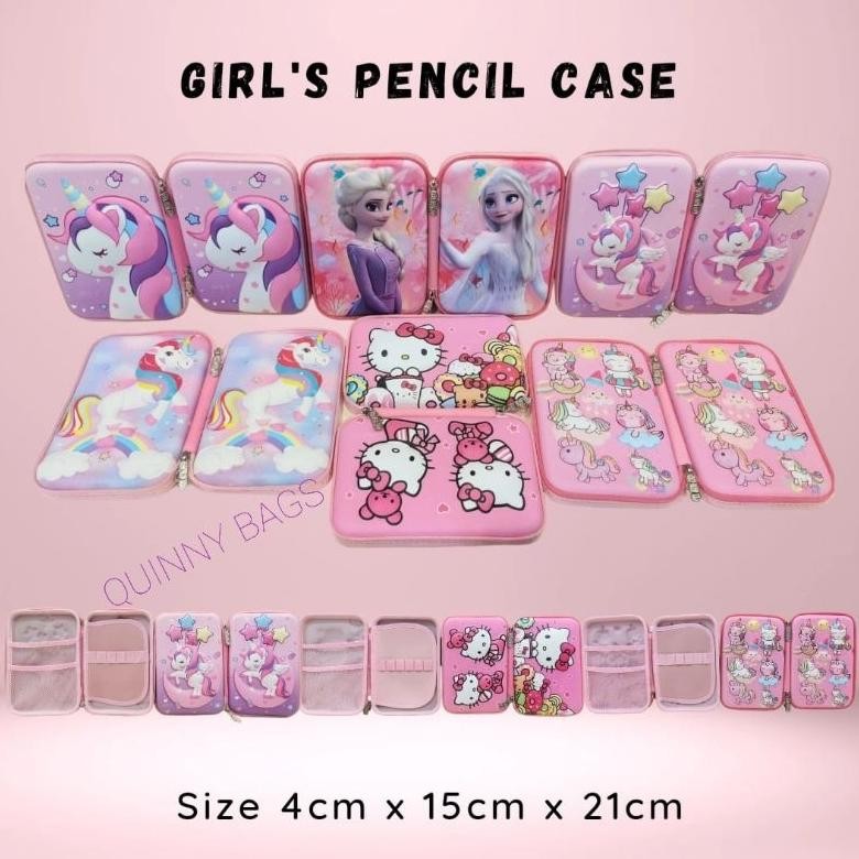 

Gd-5 Pencilcase 3D Hardtop Bt21 Frozen Unicorn Lol Owl /Kotak Pensil Hardtop 3D Bts/Tempat Pensil Pop It Pencil Case Pop It Murah